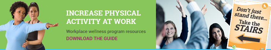 Increase Physical Activity at Work. Download the guide.