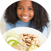 Simple school guidelines for healthy snacks